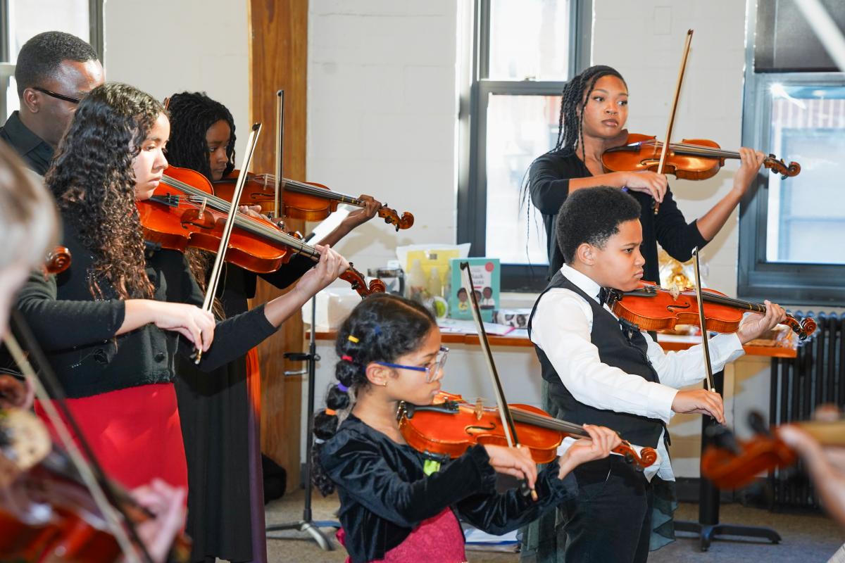 Black History Concert performance, 2024. Photo Credit: PayneDuo Productions